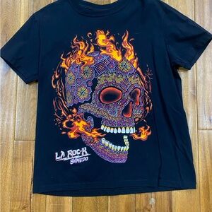 Flaming Skull T-Shirt